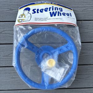 Creative Playthings Blue STEERING WHEEL Outdoor Tree House Playground A228-100